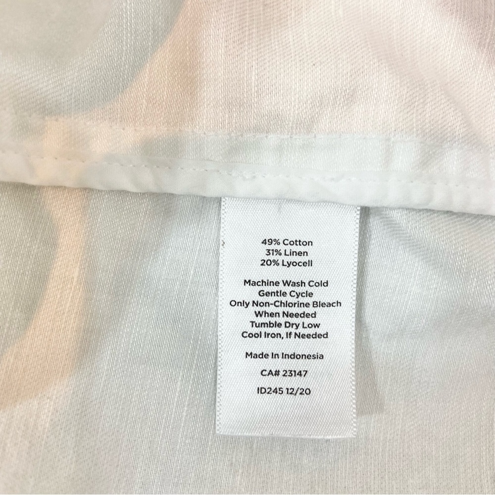 Talbots linen blend drawstring jacket - Picture 6 of 8
